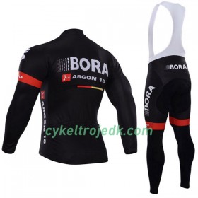 Cykeltøj Langærmet + Bib Cykelbukser 2017 Bora-Hansgrohe N003